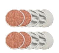 Kit 3 Types Tampons pour bissell pour spinwave pour sol Dur Parquet | Compatible modèles 20522, 2240N, 2039A, microfibre absorption, lavable en machine