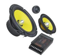 Kit 3 voies Haut-parleurs 120 Watt pour votre voiture Ground Zero Gztc 165.3x