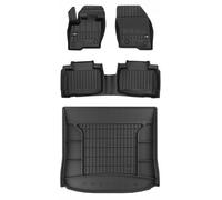 KIT 3D Tapis de sol et tapis de coffre Ford Edge II à partir de 2016
