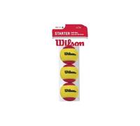 Wilson Starter Balls (Stage 3) Sac De 3 Balles , Couleur: jaune , Taille: nosize