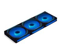 Kit 3x Ventilateurs pour Boitier 120mm Lian Li Uni Fan SL-INF Wireless, Noir _ 12RSLIN1W3B