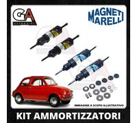 Kit 4 Amortisseurs à Huile Ant Post Magneti Marelli Pour Fiat 500 F/L/R 126