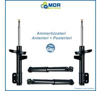 Kit 4 Amortisseurs Avant + Arrière Pour Dacia Sandero - 2008 -> 2012