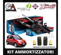Kit 4 Amortisseurs Avant Arrière Tampons Avant Fiat Panda Van (169)