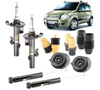 Kit 4 Amortisseurs Complet Avec Supports Avant FIAT Panda 169 4x4