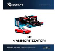 Kit 4 Amortisseurs Complets Avant Arrière Fiat Barchetta