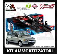 Kit 4 Amortisseurs Complets Avant Arrière Fiat Multipla Bipower