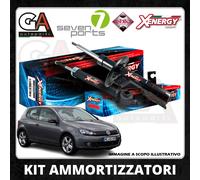 Kit 4 Amortisseurs Complets Avant Arrière VW GOLF VI Série 6