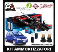 Kit 4 Amortisseurs Complets Tampons Anti-Poussière Avant Arrière Fiat Idea