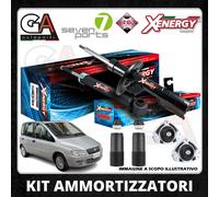Kit 4 Amortisseurs Complets Tampons Supports Antérieurs Fiat Multipla 1.9 JTD