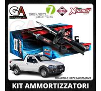 Kit 4 Amortisseurs De Suspension Avant Arrière Fiat Strada Pickup 178