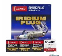 Kit 4 Bougie Denso Iridium ZC20HPR11 Mazda 1.5 2.0 2.5 SKYACTIVE