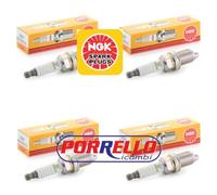 KIT 4 BOUGIES D ALLUMAGE NGK BKR5EYA 2087 TOYOTA YARIS COROLLA LAND CRUISER