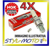 Kit 4 Bougies NGK Spark Plug Racing IMR9B-9H VFR 800 RC46 800 2002