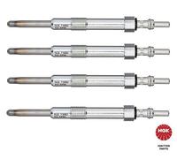 Kit 4 Bougies NGK Y1030J 90828 D-POWER 70 Fiat Grande Punto Croma 1.9 JTD 120