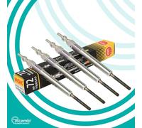 Kit 4 Bougies Ngk Y9001As 97719 D-Power 72 Fiat 500 L Doblo Panda Punto 1.3