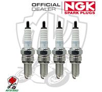 Kit 4 Bougies SUZUKI DL V-Strom 650 2015 2016 ABS Con/Sans NGK Iridium CR8EIA-9