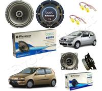 Kit 4 Caisse Phonocar Haut-Parleurs Avant Arrière Fiat Punto 188 + Connecteur