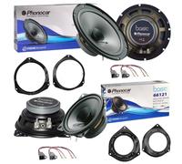 Kit 4 Cales Altoparlants Phonocar Coaxial 2 Voies Avant/Arrière 6,5"-4" 4Ω