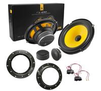 Enceintes 2 Voies Coaxiales JL Audio C1-650X 165mm 6,5" Jaune 4Ω 50W