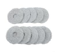 Kit 4 Chiffons Serpillière Robot pour dji pour romo Réutilisables(10 PACK) | Microfibre lavable, compatible pour romo pour S pour A P, nettoyage pour efficace, traces, réutilisable longtemps