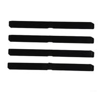 Kit 4 Couvercles Rails Toit pour opel Astra H Kit 4 Couvercles | Plastique pour robuste, mat, résistance UV, protection contre intempéries, design élégant