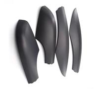 Kit 4 Embouts Toiture pour skoda 2009-2018 pour robuste Kit 4 | Matériau ABS , résistance pour usure, non déformable, couleur , protection optimale