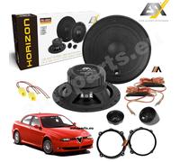 ESX HZ-6.2Cv2 2-Wege Composants Haut-Parleur Kit Horizon 16,5 CM, 200 Watt
