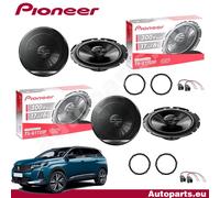 Kit 4 Enceintes Pioneer Avant Et Arrière Pour Peugeot 5008
