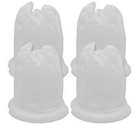Kit 4 filtres à saletés adaptés à l'aspirateur sans Fil Vorwerk Kobold VC100 VC 100 aspirateur sans Fil | 4 pièces | Unité de filtrage Filtre de Protection Moteur | Pièces de Rechange et Accessoires