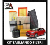 Kit 4 Filtres De Vidange Citroën C4 Grand Picasso II 1.6 HDI 80 KW 2007