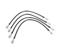 Kit 4 Flexibles de frein aviation GOODRIDGE pour Lancia Delta