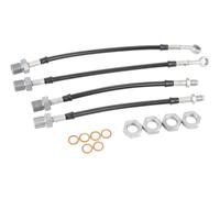 Kit 4 Flexibles de frein aviation GOODRIDGE pour Lancia Monte Carlo
