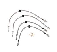 Kit 4 Flexibles de frein aviation GOODRIDGE pour Mini