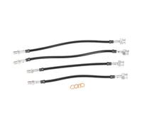 Kit 4 Flexibles de frein aviation GOODRIDGE pour Renault Alpine A110 et R8Gordini