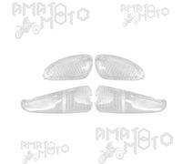 Kit 4 Gemmes Flèches Transparentes Gilera 50 Runner SP De 1998 À 2002