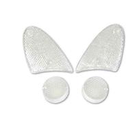 Kit 4 Gemmes Verre Flèche Vitres Flèches Transparentes Aprilia Sr Stealth 50 2T