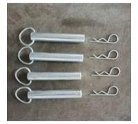 Kit 4 Goupilles + 4 Tiges Pour Grue D'atelier 1 Tonne 742924
