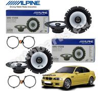 Kit 4 Haut-Parleurs Alpine Avant Et Arrière Pour BMW Série 3 E46