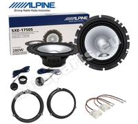 Kit 4 Haut-Parleurs Alpine SXE-1750S Antérieurs Pour Ford Puma Depuis 2019