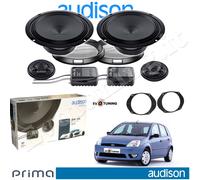 Kit 4 Haut-Parleurs Avant AUDISON 165 4Ohm Pour Ford FIESTA De 2002 À 2008