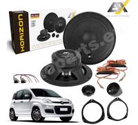 ESX HZ-6.2Cv2 2-Wege Composants Haut-Parleur Kit Horizon 16,5 CM, 200 Watt