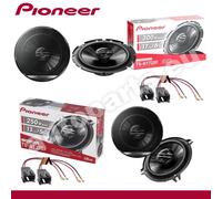 Kit 4 Haut-Parleurs Pioneer Avant Arrière Pour Peugeot 206 Avec Câbles