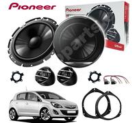 Kit 4 Haut-Parleurs Pioneer TS-G170C Antérieurs Pour Opel Corsa D-E Depuis 2006