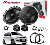 Kit 4 Haut-Parleurs Pioneer TS-G170C Avant Pour Fiat Panda Depuis 2012