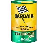Kit 4 Litres D'Huile Moteur Auto Bardahl Technos Xfs 5W30 Av504 msaps