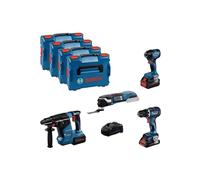 KIT 4 Outils BOSCH GSR/GDX/GBH/GSA 1 x ProCore 18V 4.0Ah + 2 x ProCore 18V 5.5Ah - 0615990N37