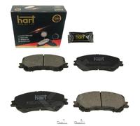Kit 4 Pastilles De Frein HART Premium Avant Pour NISSAN X-TRAIL III 2.5 4x4