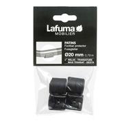 Kit 4 patins pour fauteuils Maxi Transat et RSX LAFUMA - Noir