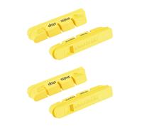 SwissStop Patins de frein Race Pro Yellow King – Kit 4 pour jantes carbone Campagnolo 10/11